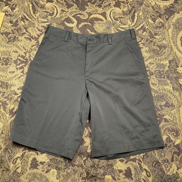 Nike Golf Dri-Fit Shorts Mens Size 32 Black Stretch Performance 330239-010 - Picture 1 of 11